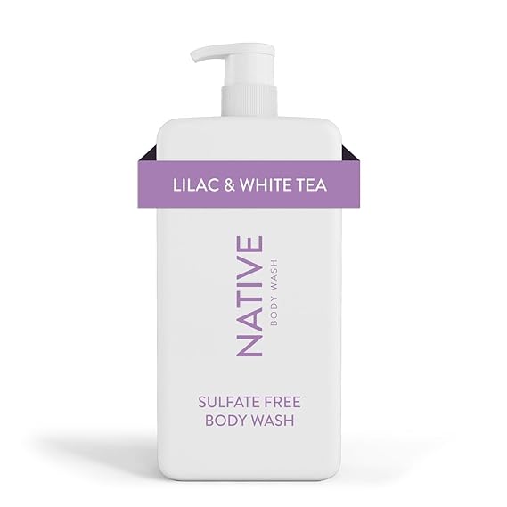 Native Lilac & White Tea Body Wash Pump Lilac & white tea Scent 36 fl oz