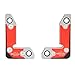 Fireball Set 2Pcs Inside Outside Magnet Welding Clamp Magnetic Holder Fixer Welder Tool 30 60 90 Degree