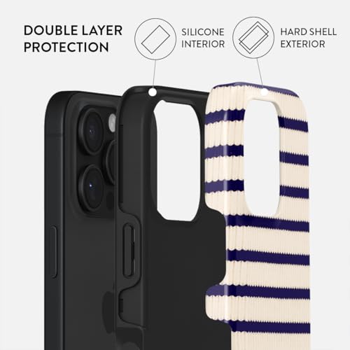 BURGA Unisex Phone Case for iPhone 16 Pro Max – Dual-Layer Hybrid Design with Shock-Absorbing TPU & Durable Exterior, Scratch-Resistant Finish and Raised Bezel Edge for Screen Protection & Daily Use by BURGA - Used condition - Image 2