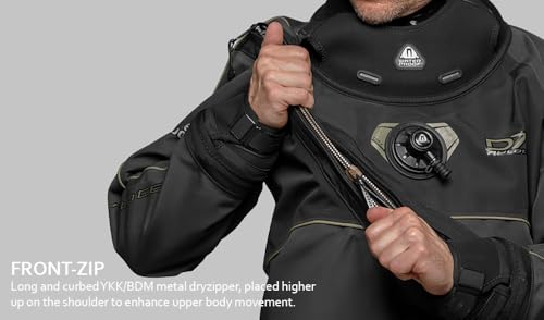 Waterproof Womens D7X Nylotech Drysuit, Medium - Thumbnail 2