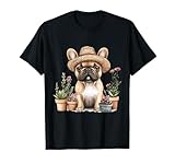 French Bulldog Gardener Summer Flowers Frenchie