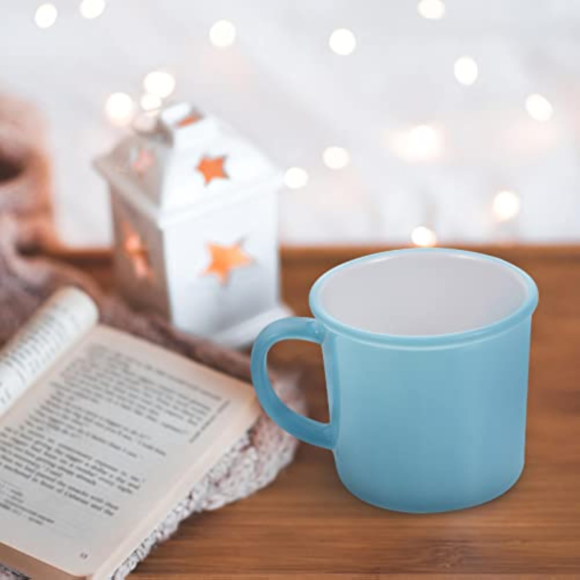 Melamine Enamel Pattern Water Cup, Unbreakable Coffee Mug