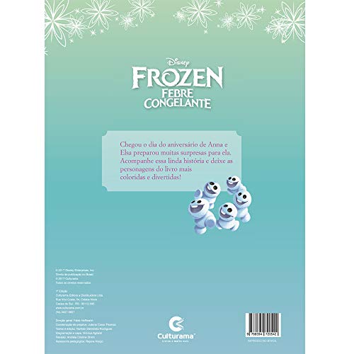 GIGANTE LER E COLORIR FROZEN FEVER