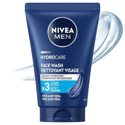NIVEA MEN Maximum Hydration Face Wash, Provitamin B5 and Aloe Ver...