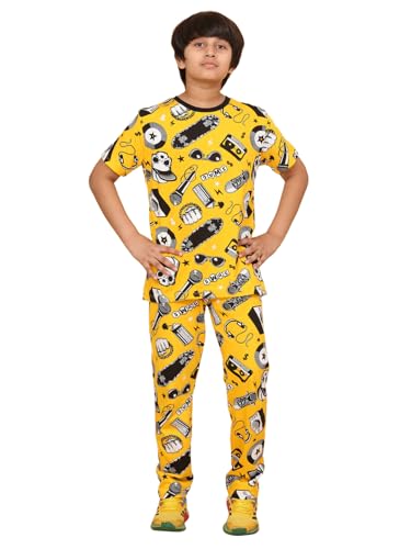 Image of Ninos Dreams Boys Cotton Coord Set /Boys Night Suit /Boys Loungewear /Boys Night Dress