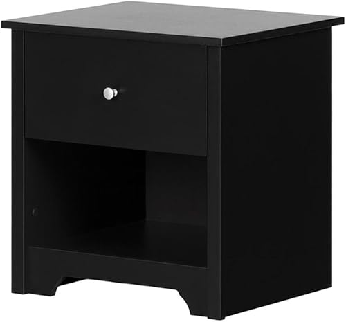 Miniatura 10 de South Shore Vito - Mesita de noche con 1 cajón color gris suave