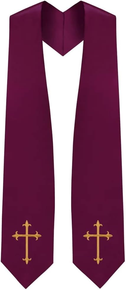 CLERKMANS Choir Stole with Crosses image 3