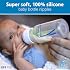 Dr. Brown's Natural Flow Level T Narrow Baby Bottle Nipple, Newborn Slow Flow, 0m+, 100% Silicone, 6-Pack