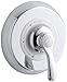 KOHLER K-T12021-4-CP Fairfax Rite-Temp Pressure-Balancing Valve Trim, Polished Chrome