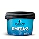 Bodylab24 Omega-3 Kapseln 120 Stück, mit 360mg Eicosapentaensäure (EPA) und 240mg Docosahexaensäure (DHA), mit wertvollen Fettsäuren als Triglyceride zur Anreicherung der täglichen Ernährung