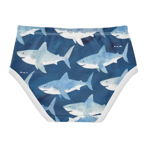 GuoChe Organic Cotton Panties Soft Panties Briefs Underwear for Toddlers in Sizes 2T,3T, 4T, 5T, 6Y and 8Y2