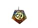 WholesaleGemShop 7-Chakra Orgone OM Pendant With Chakra Stones