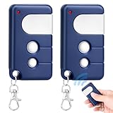 2x 433,92MHz Garagentor-Fernbedienung kompatibel mit Hörmann & Chamberlain...