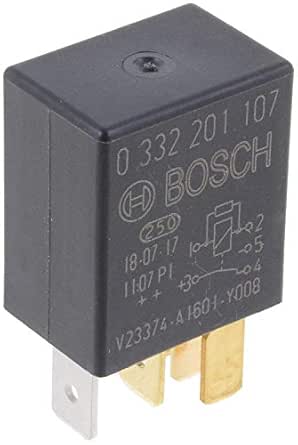 Bosch 0986332001 ini relé de 12 V 40 A, IP5K4, teperatura de Bosch 0986332001 ini relé de 12 V 40 A, IP5K4, teperatura de