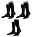 Produktbild FALKE Herren Business Socken Airport, 3er Pack, Blau, Gr. 41-42