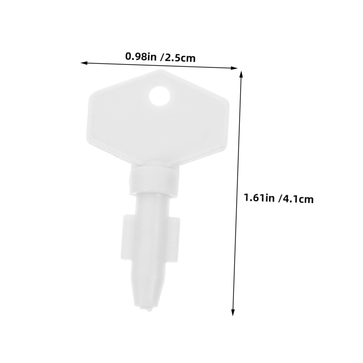 OUNONA 2 Pcs Universal Paper Towel Dispenser Keys for Commercial Use Toilet Paper Dispensers Key Paper Towel Dispenser Key Paper