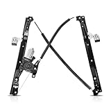 DEAL Power Window Regulator with Motor Assembly, Compatible with 02-04 Bravada 02-09 Trailblazer/EXT Envoy/XL/XUV 04-07 Rainier 05-09 9-7x 03-08 Ascender 7 Seating/113in Base, Front Driver (Left) Side