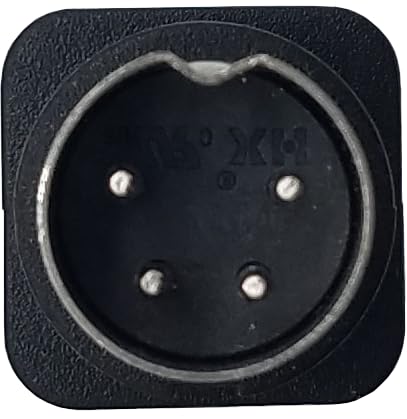 Close-up of 4-pin connector