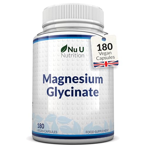 Nu U Nutrition Magnesium Glycinate 1000mg Capsules