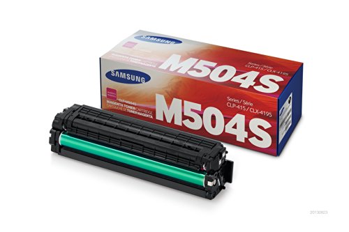 Samsung CLT-M504S Toner Cartridge Magenta for L-C1810W, C1860FW, CLX-4195N, 4195FN, 4195FW, CLP-415N, 415NW