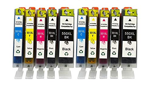 10 cartucce in capacità XL - PGI-550 black