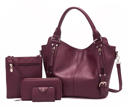 Bolso de hombro grande Soperwillton para mujer miniatura 1