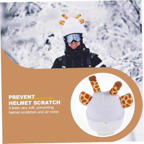 Cubierta de casco de esquí elástica YARNOW funda de hilo decorativa para adultos 3