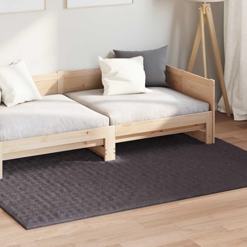 Tapis anthracite lavable en machine SIROLO antidérapant