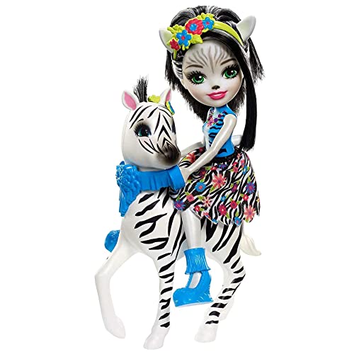 Enchantimals FKY75 Zelena Zebra Doll, Assorted, Large - Image 2