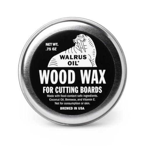 Comparison: Best Cutting Board Cream 10 WALRUS OIL - Wood Wax, 0.75 oz Can, FDA Food-Safe, Cutting Board Wax and Board Cream