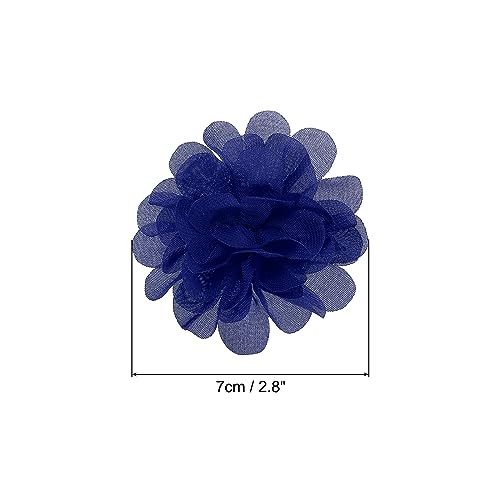 PATIKIL 2.8" Chiffon Flowers - Image 2