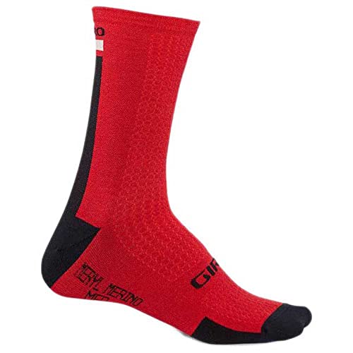 Chaussettes de cyclisme Giro HRC Team respirantes et anti-ampoules pour le vélo