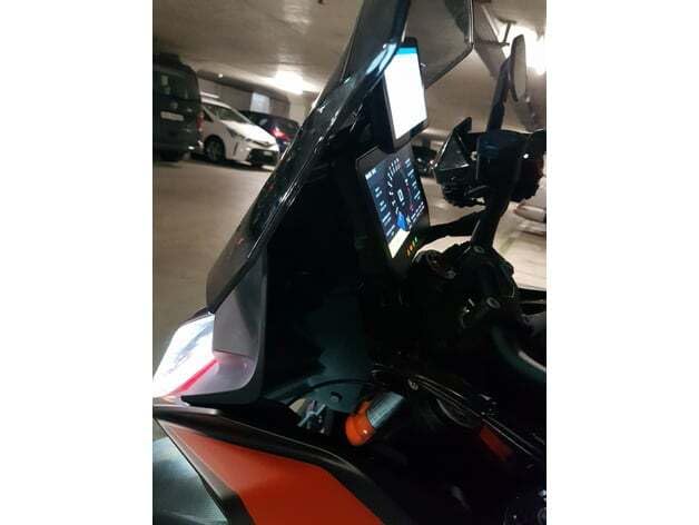 KTM 1290 SUPER DUKE GT Motor Navigatiesteunen - Veilig en stabiel gemonteerd - Goedhart Motoren