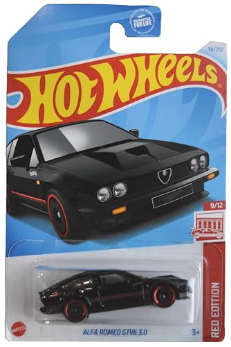 Hot Wheels Alfa Romeo GTV6 3.0 Red Edition miniatura 1