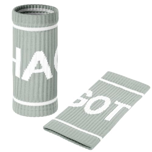 HAGOT Muñequeras Deportivas, Muñequeras Absorbentes, Unisex, Suaves Y Transpirables, para Baloncesto, Gimnasio, Gimnasia, Tenis, Fútbol