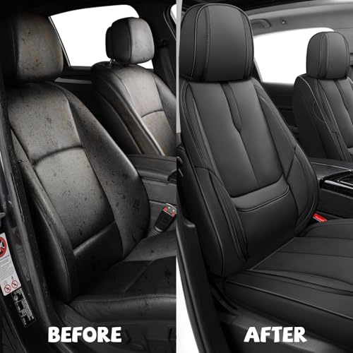 Image of ILMO Seat Covers for GMC Silverado 1500 2007-2026 (Classic Black,Front Set)