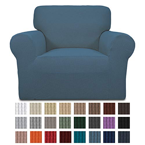 Easy-Going Stretch Sofa Slipcover 1-Piece Sofa Cover Furniture Protector Couch Soft with Elastic