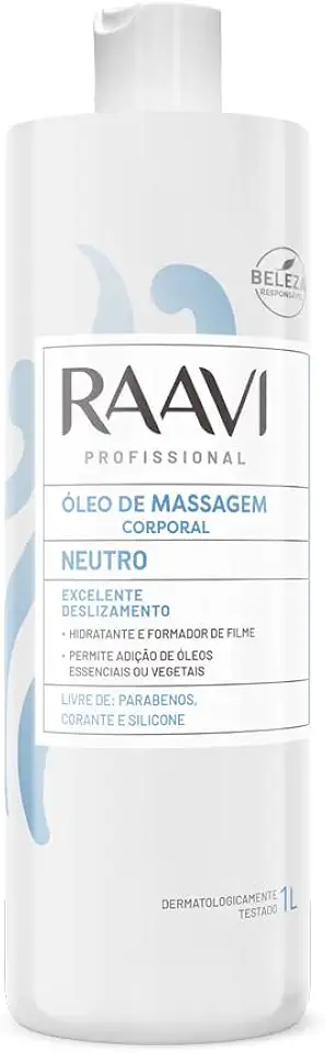Raavi Óleo De Massagem Neutro 1L