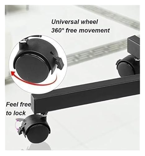 Soporte para TV móvil con ruedas para panel plano miniatura 6