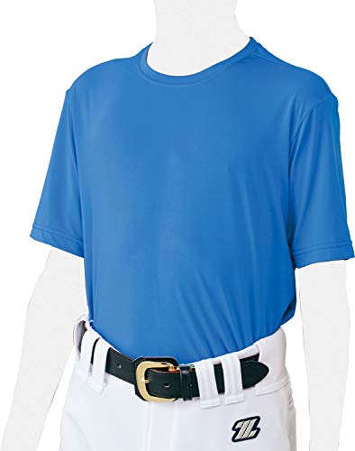 ZETT(ゼット) 少年野球 アンダーシャツ クルーネック 半袖 ライトフィットタイプ オーシャンブルー(2301) 130 BO1810J