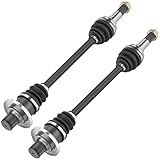 Youxmoto Rear CV Axle Fit for Yamaha Rhino 450 4x4 2006 2007 2008 2009, For Rhino 660 4x4 2004-2007, Rear Left/Right, For 5UG-F530T-20-00 5UG-F53B0-21-00, 4340 Chromoly Steel Drive Half Shaft