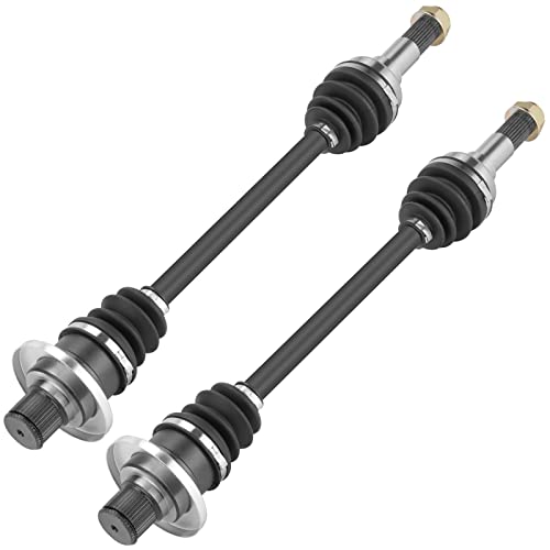 Youxmoto Rear CV Axle Fit for Yamaha Rhino 450 4x4 2006 2007 2008 2009, For Rhino 660 4x4 2004-2007, Rear Left/Right, For 5UG-F530T-20-00 5UG-F53B0-21-00, 4340 Chromoly Steel Drive Half Shaft