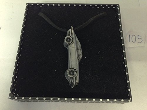 Spedito in confezione regalo Jaguar XJS Coupe 3D pendente fatto a mano su un cordoncino nero collana 41 cm & regolabile REF105