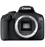 Canon EOS 2000D DSLR Camera Body - Black