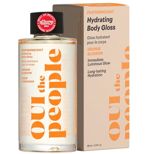 OUI the People FEATHERWEIGHT Hydrating Body Gloss, Orange Blossom...