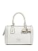 GUESS Factory Women's Burnley Faux-Leather Logo Box Satchel