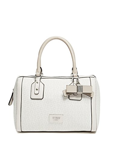 GUESS Factory Women's Burnley Faux-Leather Logo Box Satchel