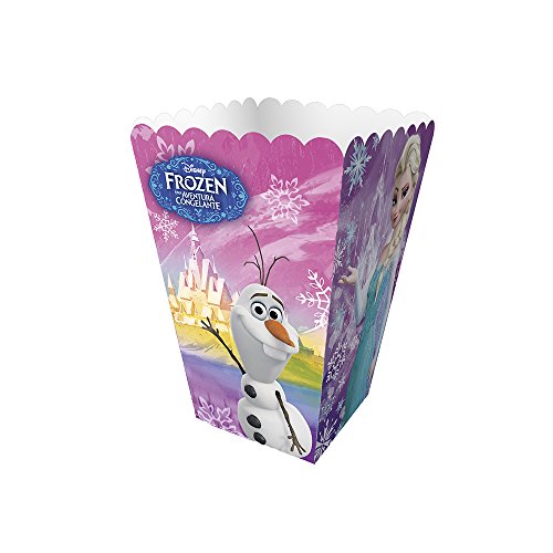 Regina Mini Caixa Pipoca R241 Frozen Pacote De 12 Unidades