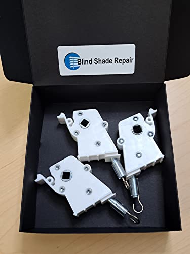 Heavy Duty Square Hole Wand Tilter High Profile For Horizonal Blinds (White, Pack Of 3) #TOP1