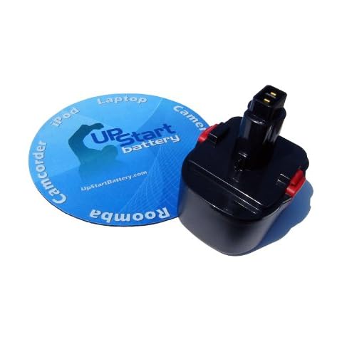 UpStart Battery 14.4V Replacement Battery for Lincoln PowerLuber® 14.4 Volt Cordless Rechargeable Grease Gun. Includes UpStart Battery Mouse Pad. 2100mAh. 2.1AH. Cover